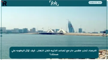 الأرصاد تحذر: طقس حار مع تصاعد الأتربة خلال النهار.. كيف تؤثر الرطوبة على صحتك؟